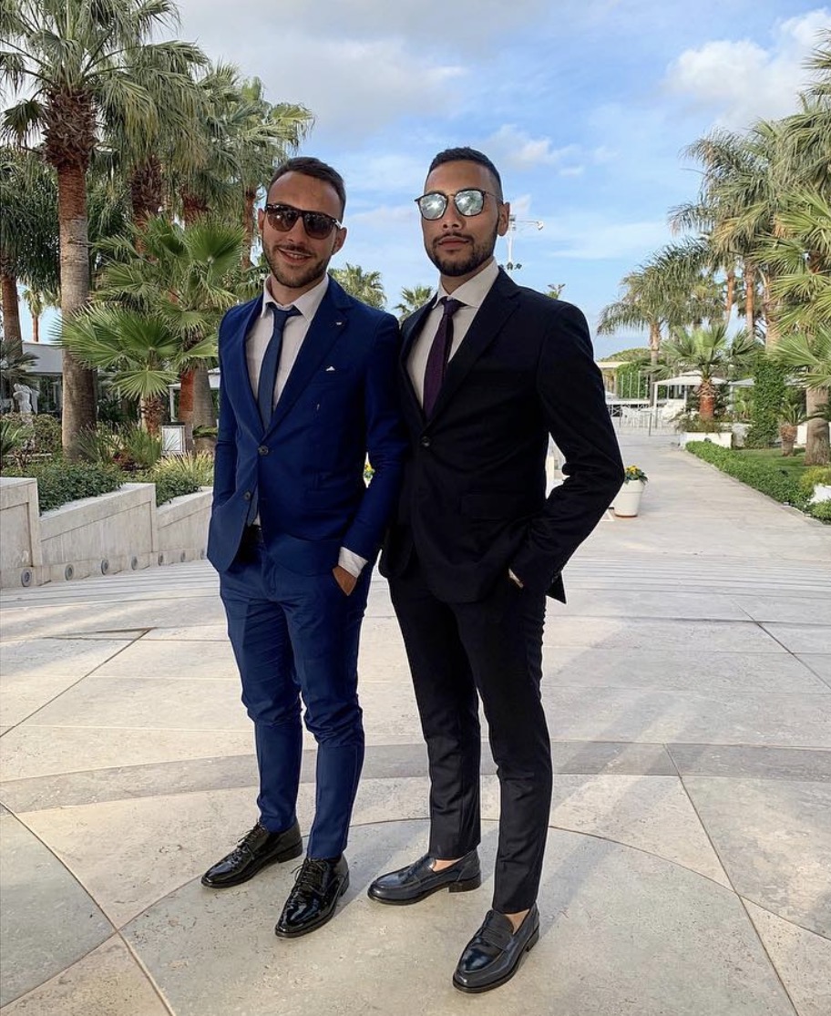 Stefano Loffredo a sinistra e Davide Loffredo a destra